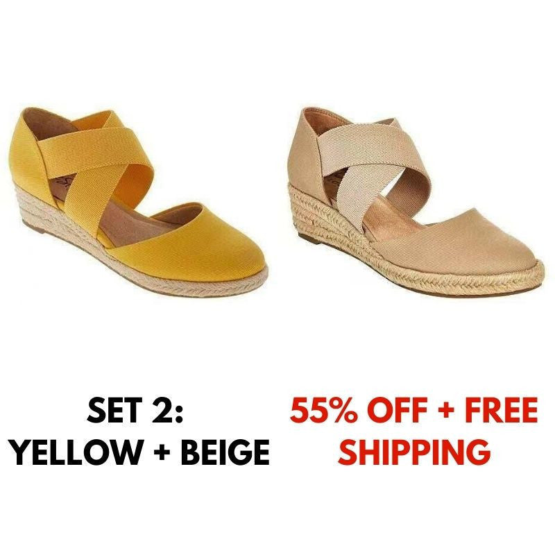 [#1 Trending 2023] New Daily Comfy Non-slip Wedge Sandals