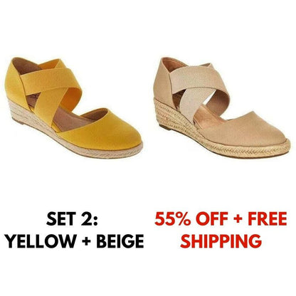 [#1 Trending 2023] New Daily Comfy Non-slip Wedge Sandals